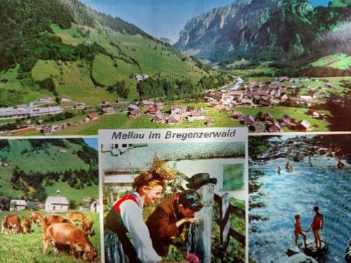 Ansichtskarte mellau - ansichtskarte,,