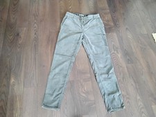edc esprit Chino Feinkordhose Grau Gr.34 Neu