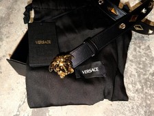 Versace medusa-buckle belt