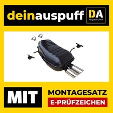 Endschalldämpfer für BMW 3er