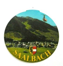 Souvenir-Aufkleber Saalbach
