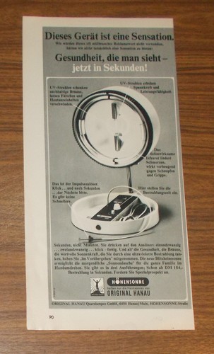 Seltene werbung original hanau - seltene,