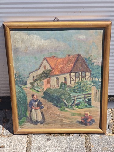 Kleines gemälde malerische - gemälde,