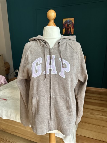 Sweatjacke gap braun - sweatjacke, braun/rosa
