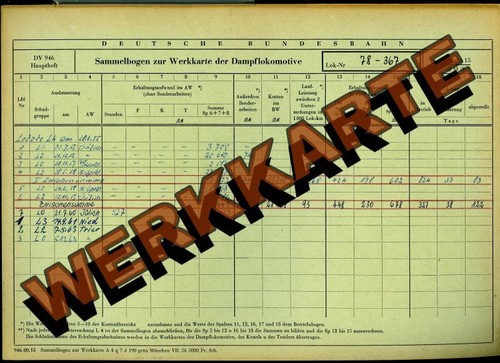 367 original sammelbogen - 367,