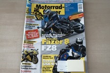 1) Motorradfahrer 06/2010 - Yamaha Fazer 8 mit 106PS - Buell 1125 R SoT Racing