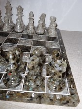 Mineral Schach Set aus