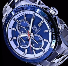 Pierrini Herren Edelstahl