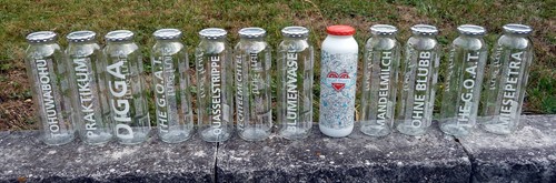Glasflaschen twist off - 12,