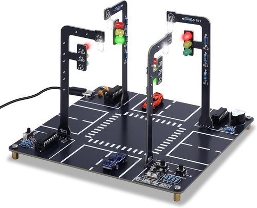 Verkehrsampel diy löt - verkehrsampel,