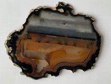 Achatscheibe Groß Natur 14,5