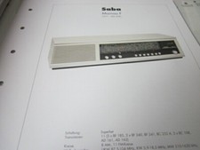 Radio Archiv Schaltplan 1997 Saba Mainau F, 1971