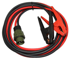 Nato Starthilfekabel 6m 35mm² Stecker mit Überwurfmutter Überbrückungskabel LKW