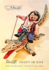 755339) Werbe AK der Firma Margarete Steiff Giengen Brenz