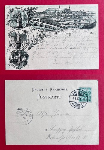 Litho annaberg im - litho, ak
