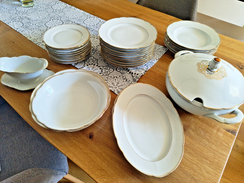 Historisches geschirrset von - geschirrset,