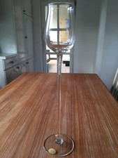 Moser großes Weißweinglas XXL Weisswein Glas 44 cm hoch Durchmesser 7 cm gemarkt