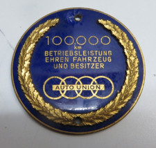Plakette dkw 100000 kilometer - plakette,