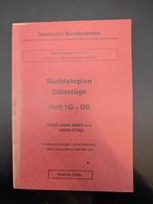 Buch Buchfahrplan Güterzüge