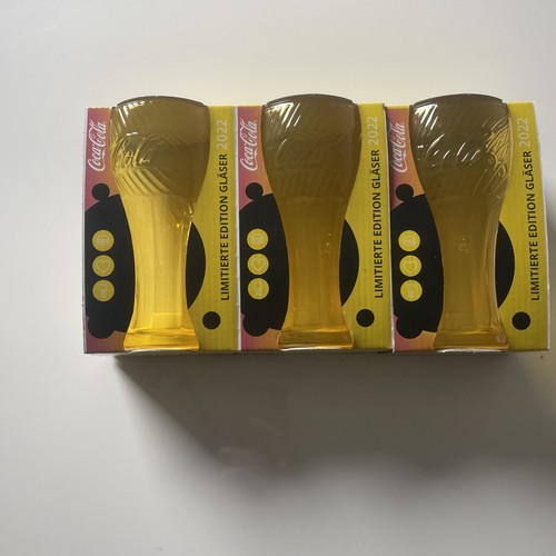 Mcdonald coca cola glas - 3x, coca-cola