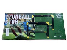 Umbro Fußballtor 50 x 44 x 44 cm Fußballtore Set von 2 Faltbares Fussballtor