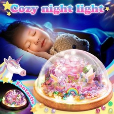 DIY Einhorn Nachtlicht Spieluhr Musik-Einhorn Bastelset Kinder Mädchen Geschenke