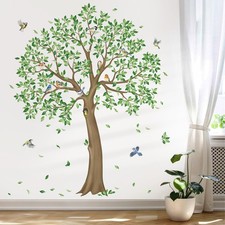 Wandtattoo Groß Baum Grün