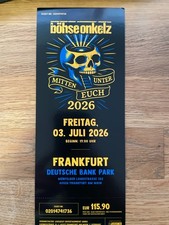 1 Böhse Onkelz Sitzplatz