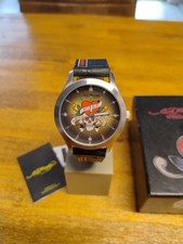 Ed Hardy Skull Herren Uhr, GL-LK3456, Datum, Neue Batterie, OVP