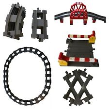 Lego Duplo Eisenbahn Gleisen Weiche Zubehör Brücken Bahnübergang Bahn Zug