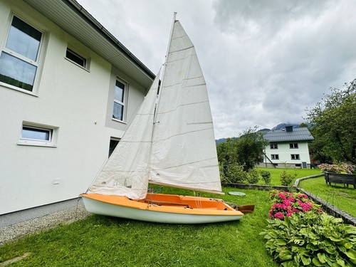 Segelboot klepper jolle - klepper,