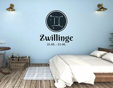 Wandtattoo Sternzeichen