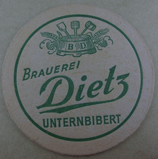 alter Bierdeckel, Brauerei