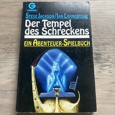 Der Tempel Des Schreckens, Fantasie Abenteuer Spielbuch Jackson Livingstone