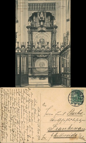 Ansichtskarte lübeck - ansichtskarte,