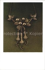 Schmuck Necklace Brillants Pearls USSR Diamond 