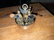 vintage Spieluhr versilbert 3