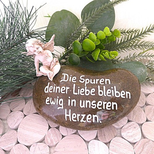Grabstein mit schutzengel - grabstein,