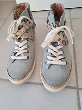 Sneaker, high, hellblau, Leder, Mjus, Gr.38