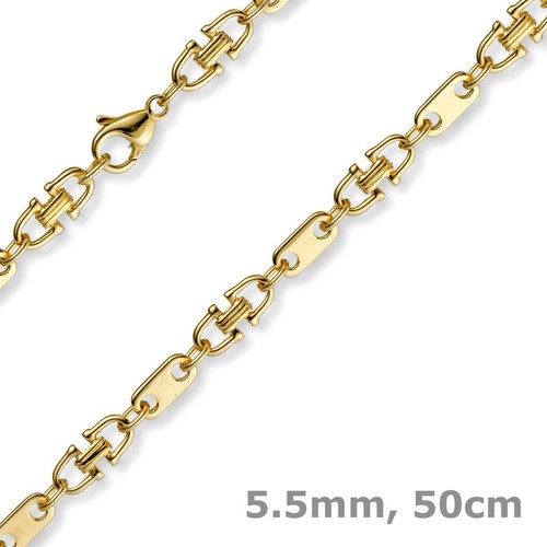 5mm platte steigbügel - platte-steigbügel, kette
