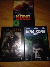 King Kong Steelbook,Limitiert.King Kong Lebt.Kong Skull Island.DVD.Neuwertig.
