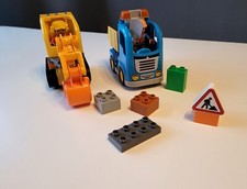 Für kleine BauarbeiterInnen: Lego DUPLO  10812 (Bagger  & Lastwagen / Baustelle)