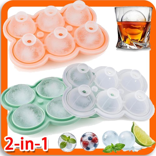 Eiswürfelform kugel - 2x,
