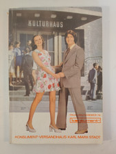 DDR Katalog konsument Versandhaus Karl-Marx-Stadt 1974 Mode Technik Möbel