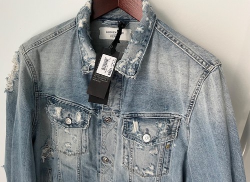 Replay broken edge jeansjacke - replay,