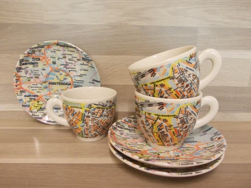 3er set kaffeetassen mit - kaffeetassen,