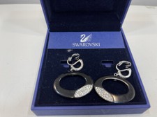Swarovski Ohrclips 4 cm. Top Zustand 