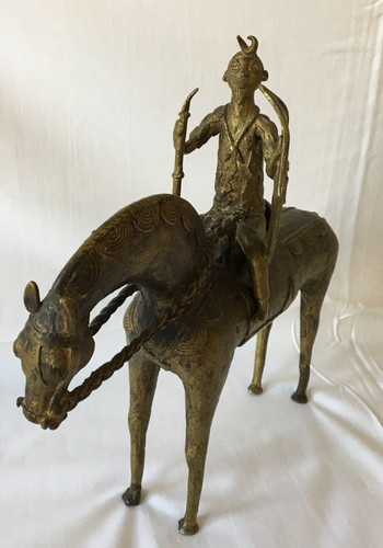 Vintage messing figur - messing,