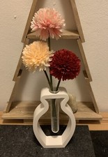 Deko  Vase mit Reagenzglas aus