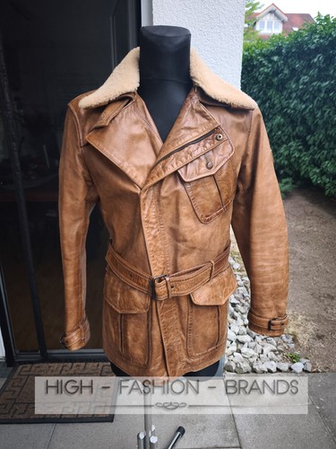 Belstaff aviator lederjacke - belstaff,